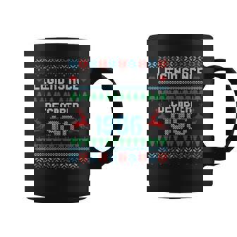 Ugly Christmas Sweater 35Th Birthday December 1986 Coffee Mug | Seseable UK
