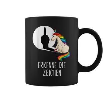 Unicorn Erkenne Die Zeichen Tassen - Geschenkecke