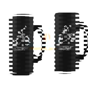 Volleyball Halloween Ghost-Volleyball Sports Lovers Coffee Mug | Mazezy