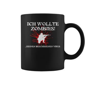 Zombie Ich Wollte Zombies Keineirus Tassen - Geschenkecke