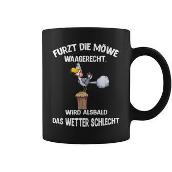 Furzt Die Möwe Waagercht Nordic German Humour Tassen - Geschenkecke