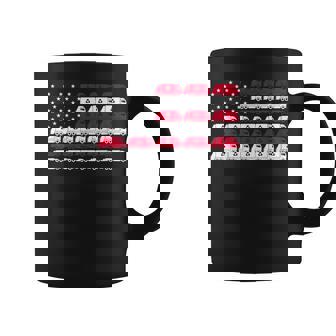 Garbage Truck Usa American Flag Patriotic Boys Coffee Mug | Mazezy