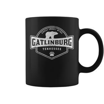 Gatlinburg Tennessee Great Smoky Mountains Black Bear Coffee Mug - Monsterry