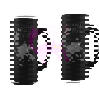 Gato Divertido Está Bien Estoy Bien Todo Está Bien Taza de café - Regaloses