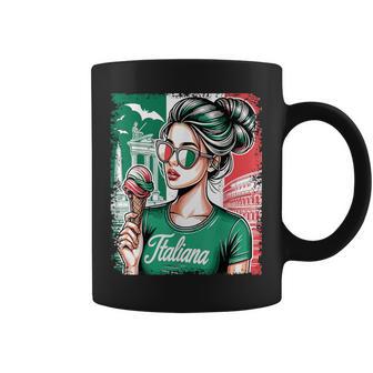 Gelato Rétro Italien Pour S Et Filles Tasse - Cadeauxyz