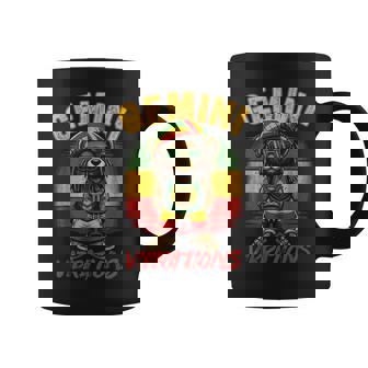 Gemini Vibes Rasta Reggae Teddy Bear Island Beach Birthday Coffee Mug - Monsterry