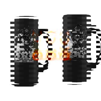 German Shepherd Ghost Halloween Dog Lovers Coffee Mug - Thegiftio