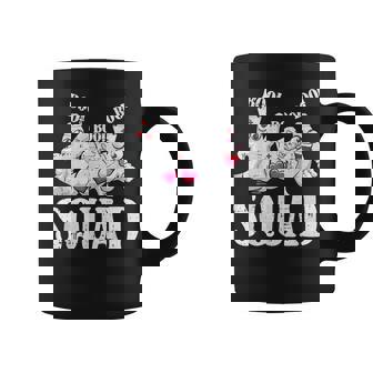 Ghost Nurse Squad Lazy Halloween Costume Boo Ghoul Rn Coffee Mug - Monsterry