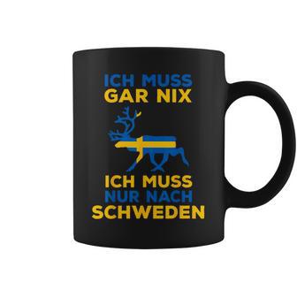 Ich Muss Nur Nach Sweden Scandinavia Nordlicht Tassen - Geschenkecke