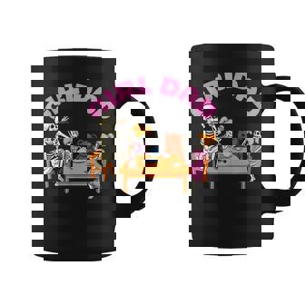 Girl Dad Skeletons Family Father And Daughters Coffee Mug - Thegiftio