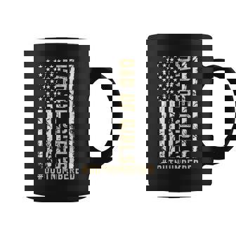 Girl Father's Day Daddy & Dad Of Girls Outnumbered Coffee Mug - Monsterry