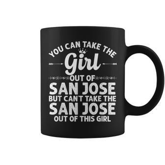 Girl Out Of San Jose Ca California Home Roots Usa Coffee Mug - Monsterry