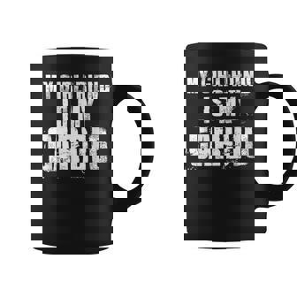 My Girlfriend Is My Cardio Boyfriend Relationship Coffee Mug - Thegiftio UK