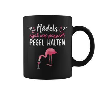 Girls Pegel Halten Mallorca Flamingo Beer Jga Malle Fun Tassen - Geschenkecke