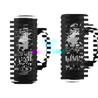 Girls Trip Cruise 2025 Girls Gone Cruising Birthday Squad Coffee Mug - Monsterry