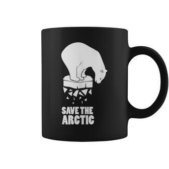 Global Warming Polar Bear Cool Earth Day Lover Coffee Mug - Monsterry
