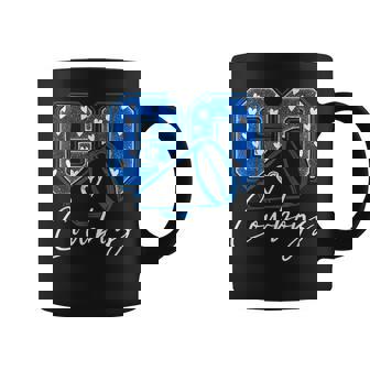 Go Cheer Cowboys For Men Women Girls Graphic Print Coffee Mug - Monsterry