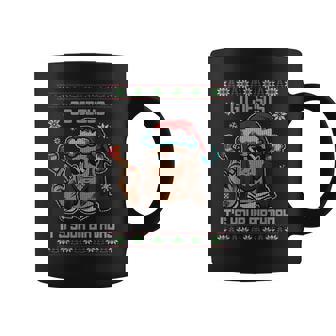 Go Jesus Its Your Birthday Ugly Christmas Sweater Women Coffee Mug | Seseable UK