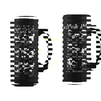 God Say I Am Cute Anime Panda Bible Quotes Coffee Mug - Thegiftio UK