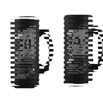 Gold Au Element Atomic Number 79 Science Chemistry Coffee Mug - Monsterry