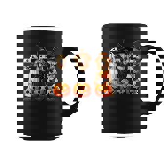 Golden Retriever Ghost Halloween Dog Lovers Coffee Mug - Thegiftio