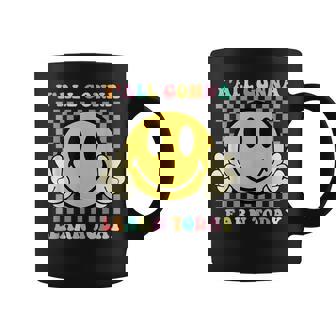 You All Gonna Learn Today Retro Groovy Teacher Life Coffee Mug - Thegiftio UK