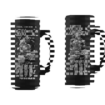 Gorilla Mode Motivation Beast Bodybuilding Gym Animal Coffee Mug - Monsterry