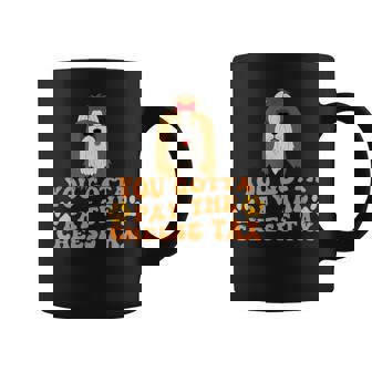 You Gotta Pay The Cheese Tax Shih Tzu Coffee Mug - Monsterry