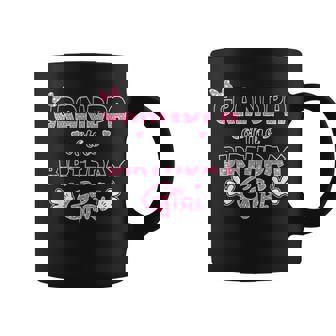 Grandpa Of The Birthday Girl Mouse Family Matching Coffee Mug - Thegiftio UK