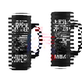 Grazed But Not Fazed Trump 2024 Coffee Mug - Seseable