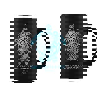Great Barrier Reef Sea Turtle Ocean Souvenir Coffee Mug - Monsterry