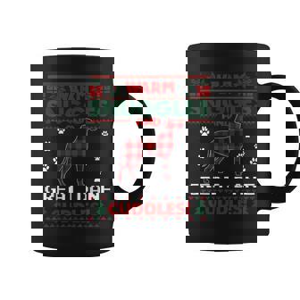 Great Dane Dog Red Buffalo Plaid Ugly Christmas Sweater Coffee Mug - Thegiftio UK