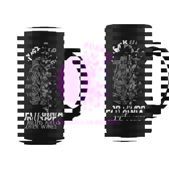 Great I Wear Purple For My Grandpa Alzheimer's Awareness Coffee Mug - Monsterry