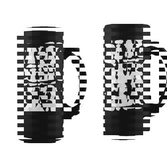 Groovy In My Cheer Era Cheerleading Cheerleader Retro Coffee Mug - Thegiftio UK
