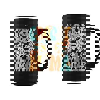 Groovy Mama Mom Retro Hippie 60S 70S Party Outfit Women Coffee Mug - Monsterry