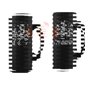 Groovy Oh Christmas Tree Cakes Debbie Becky Jen Cake Lovers Coffee Mug - Thegiftio