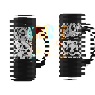 Groovy Papa Dad Retro Hippie 60S 70S Party Outfit Men Coffee Mug - Seseable