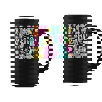 Groovy In My Preschool Era Back To School Teacher Coffee Mug - Thegiftio