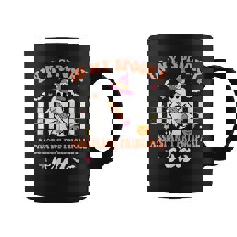 Groovy In My Spooky Assistant Principal Era Ghost Halloween Coffee Mug - Monsterry