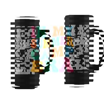 Groovy In My Summer Camp Era Retro Summer Coffee Mug - Seseable