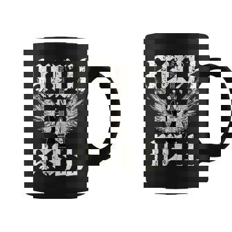 Guitar Wings 70S Vintage Retro 80S Rock & Roll Music Coffee Mug - Monsterry