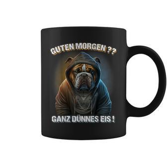 Guten Morgen Ganz Dünnes Eis Dog Coffee Tassen - Geschenkecke