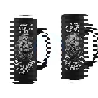 Gym Reaper Fitness Halloween Skeleton Workout Bodybuilding Coffee Mug - Monsterry