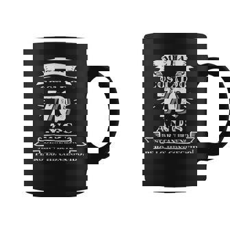 Me Ha Costado 70 Años Estar Tan Bueno 70 Cumpleaños Hombre Taza de café - Regaloses