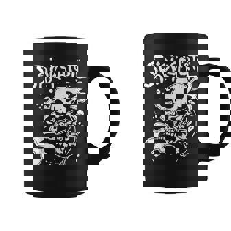 Halloween Cute Skeleton Spooksalotl Halloween Axolotl Coffee Mug - Thegiftio