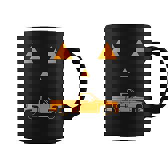 Halloween Pumpkin 4X4 Truck Jack-O-Lantern Costume Coffee Mug - Monsterry