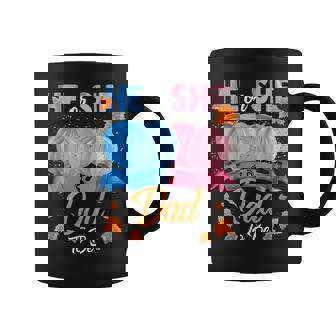 Halloween Pumpkin Gender Reveal He Or She Dad To Be Coffee Mug - Monsterry
