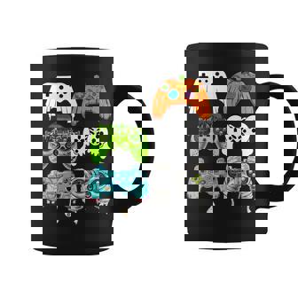 Halloween Skeleton Zombie Gaming Controllers Game Coffee Mug - Monsterry