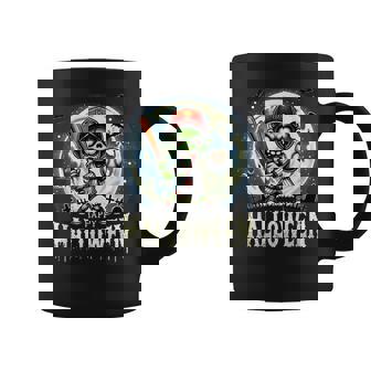 Halloween Zombie Baseball Skeleton Baseball Player Coffee Mug - Monsterry