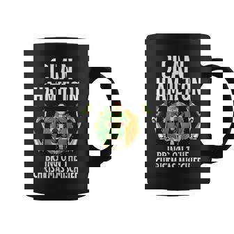 Hamilton Clan Christmas Ireland Family Name Party Coffee Mug - Monsterry